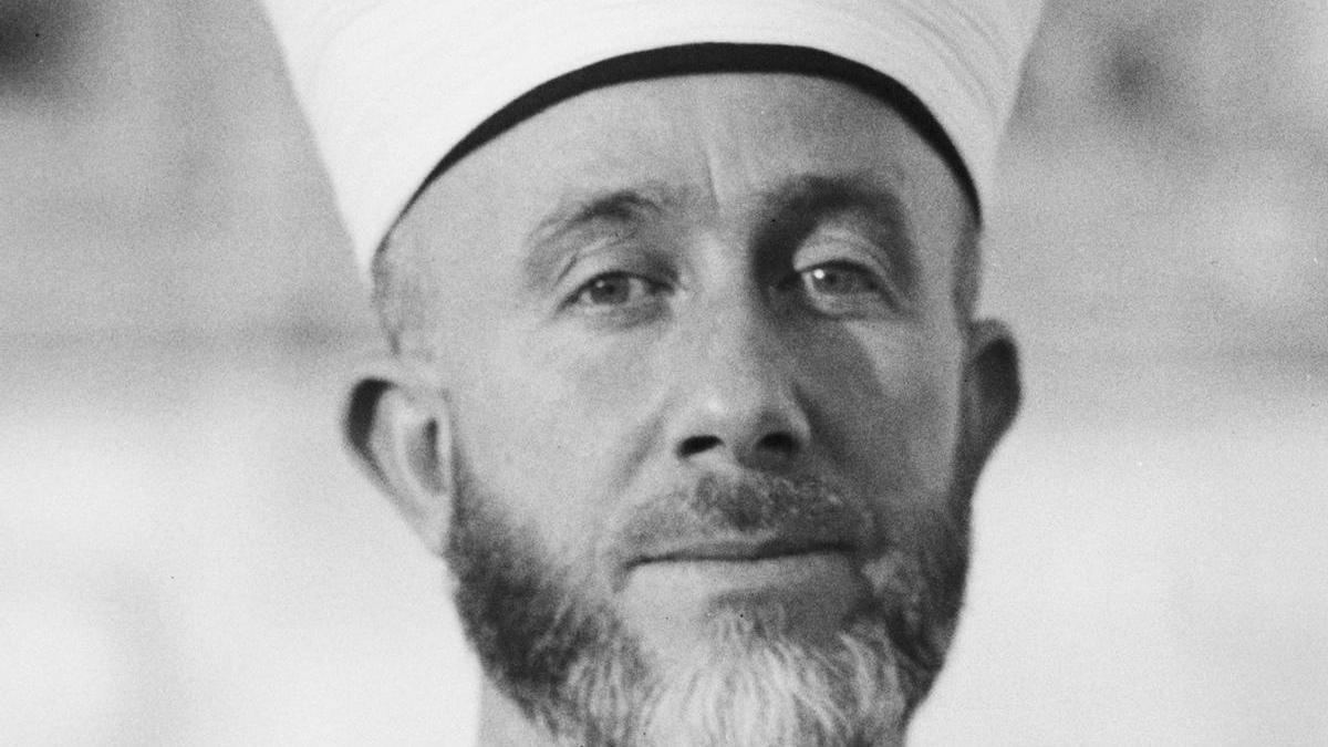 Amin al Husseini fue un líder nacionalista árabe palestino