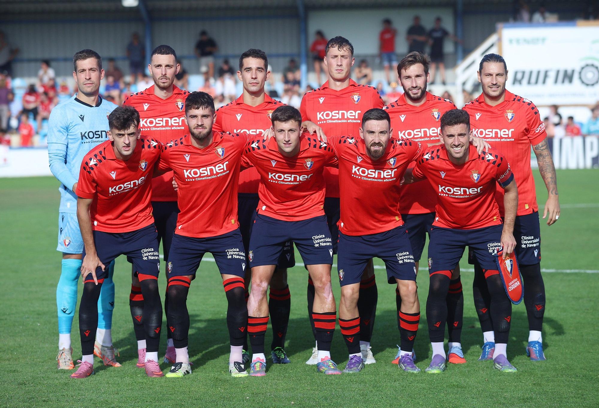 Osasuna logra en Tafalla su primer triunfo de pretemporada