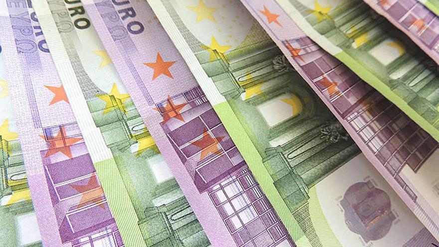 Billetes de euro. Billetes de euro.