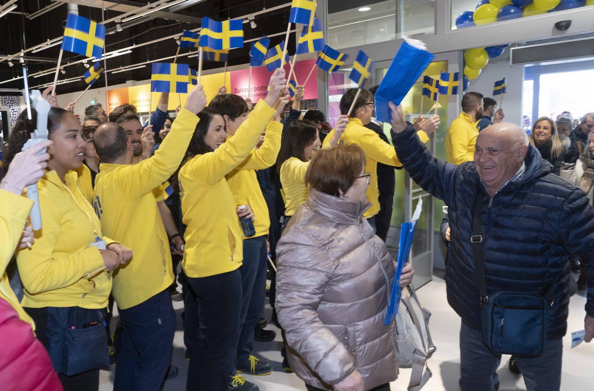 Fotos de la inauguración de la nueva tienda de Ikea en Vitoria