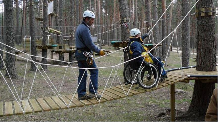 El circuito Amarillo podrá ser utilizado por personas con diversidad funcional.
