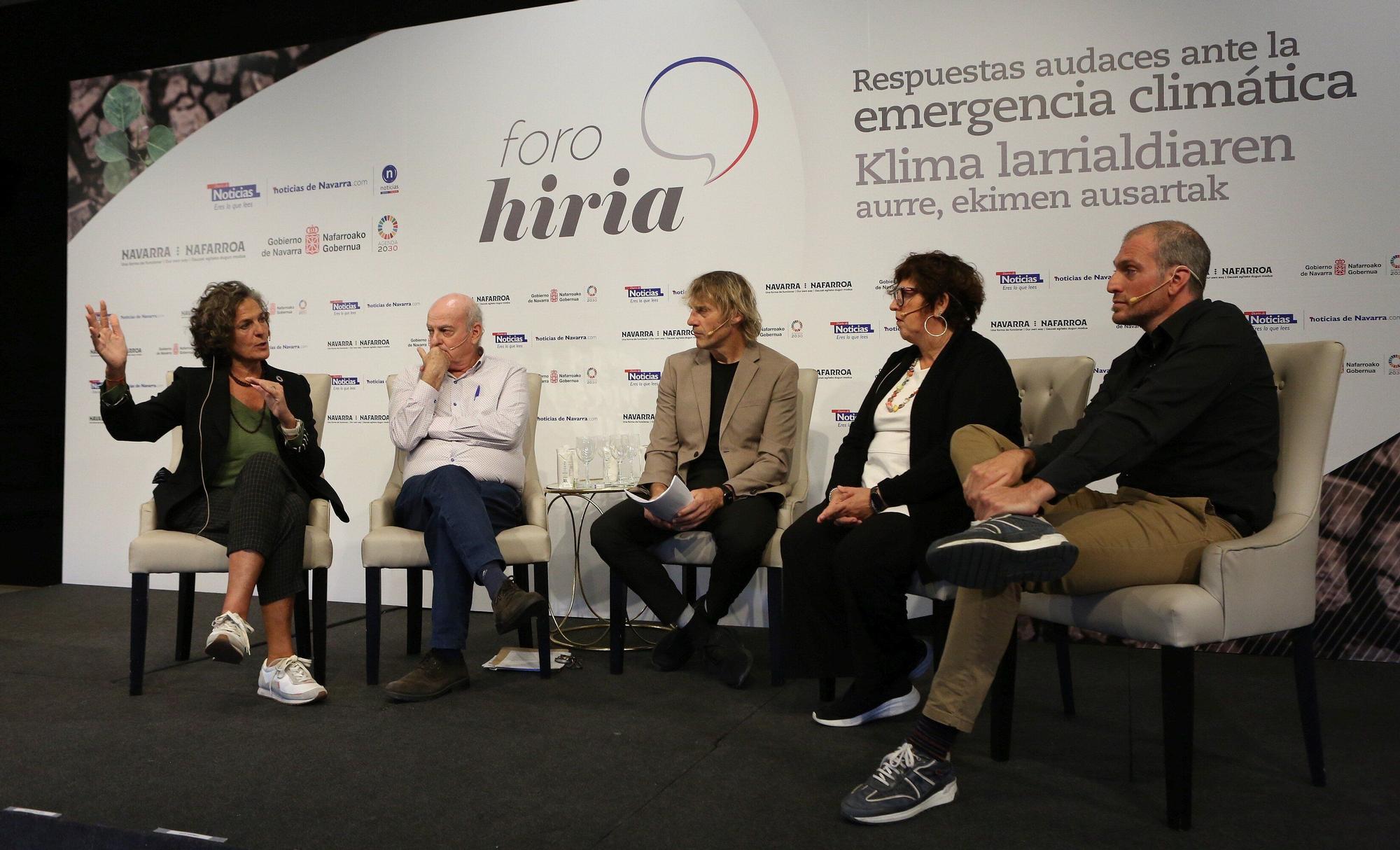Fotos del Foro Hiria: "Respuestas audaces ante la emergencia climática"