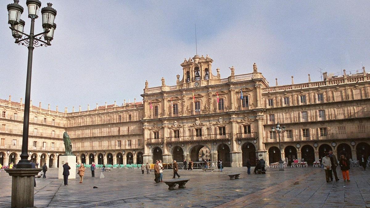 Plaza Mayor de Salamanca.