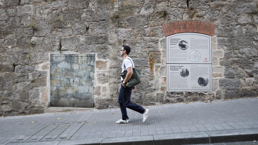 Piden crear un inventario de refugios antiaéreos de la Guerra Civil en Bilbao