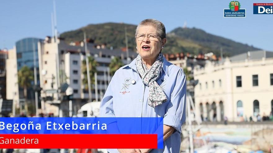 Begoña Etxebarria: siempre rodeada de sus animales