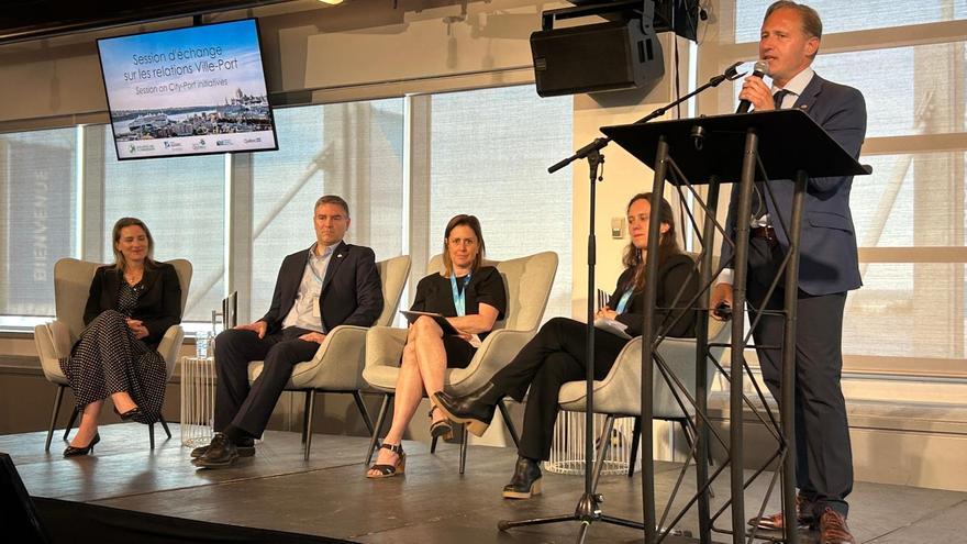 El Puerto de Bilbao reivindica en Quebec el papel de los puertos como impulsores de la transición energética, la innovación y el desarrollo territorial