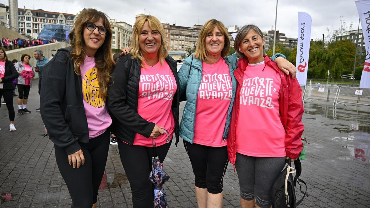 Desde Romo han llegado Raquel, Olga, Begoña y Paula.