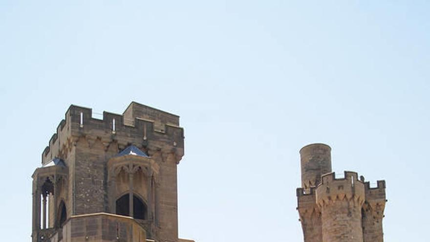 Comienza el montaje del Festival de Teatro de Olite