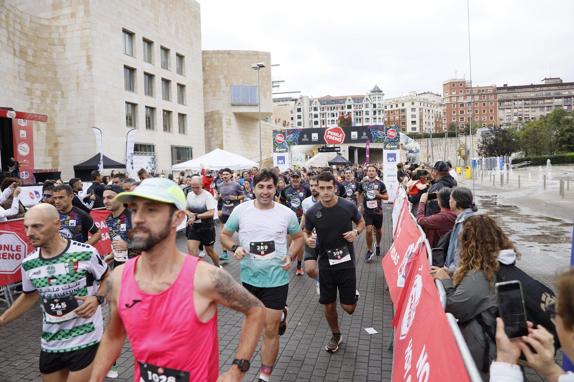 En imágenes: Bilbao corre por las víctimas de los accidentes de tráfico