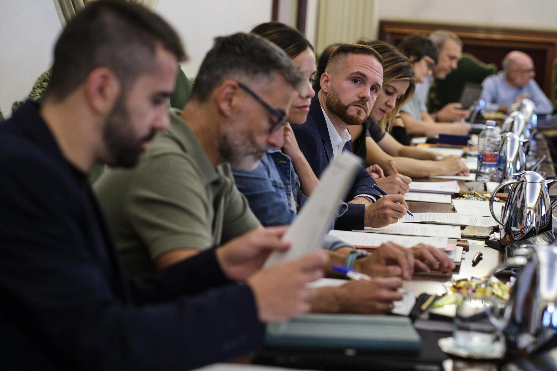 Fotos del Pleno del Ayuntamiento de Pamplona este jueves 11 de septiembre