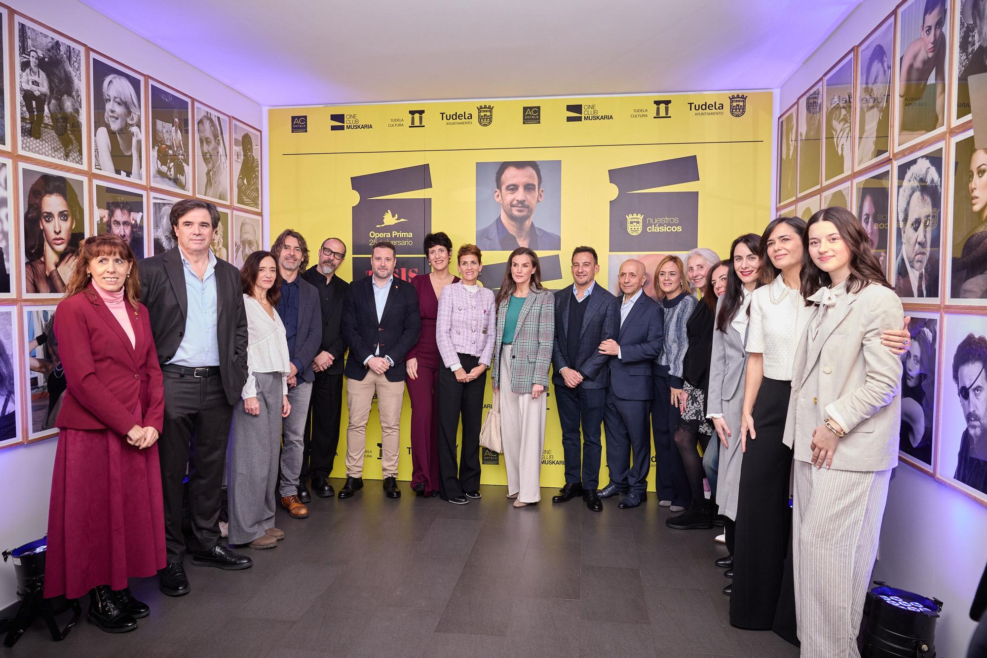 Fotos del homenaje a Alejandro Amenábar en Tudela en el ciclo de cine 'Nuestros Clásicos'