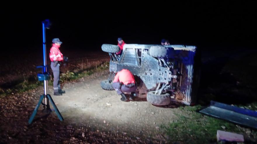 Muere un hombre en un accidente de quad en Cabanillas