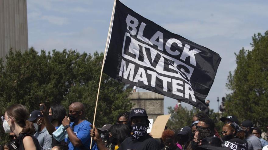 Movilización del movimiento social &quot;Black Lives Matter&quot;.