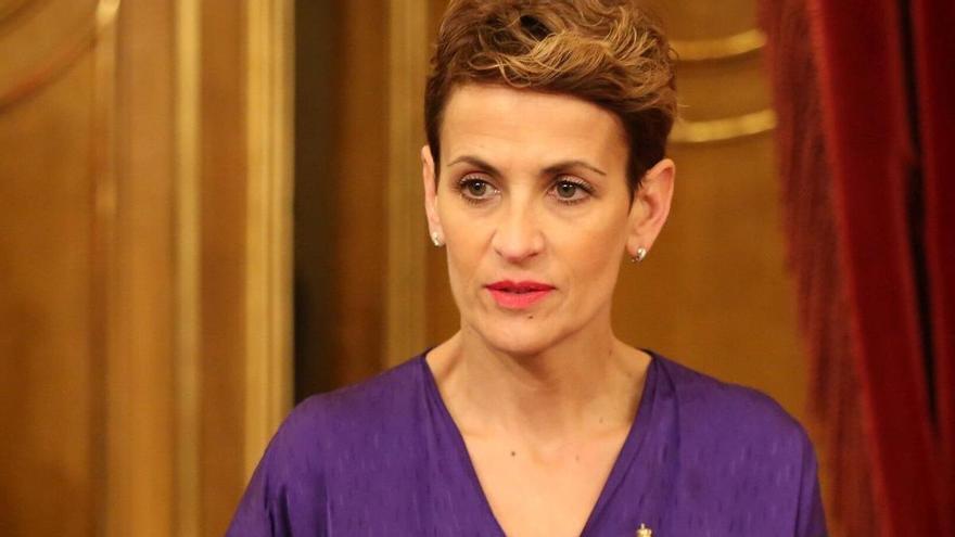 María Chivite, a la espera de que VW "oficialice" el proyecto de planta de baterías