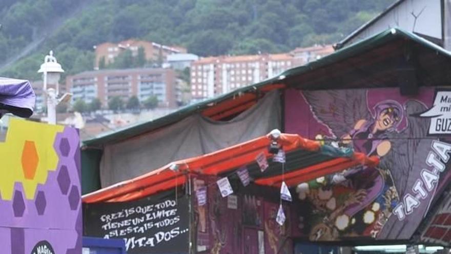 Dos detenidos en Bilbao por agredir a un policía municipal y romperle la tibia y el peroné