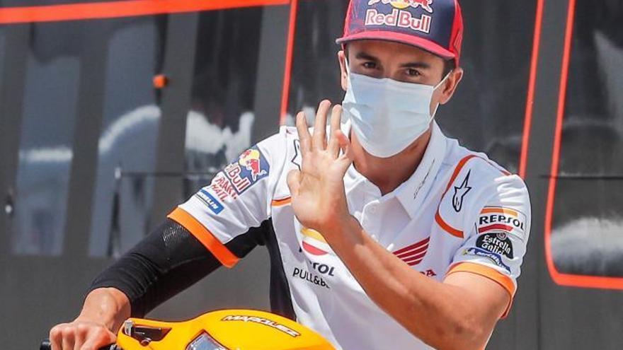 Marc Márquez sigue con problemas de visión y dice adiós a la temporada