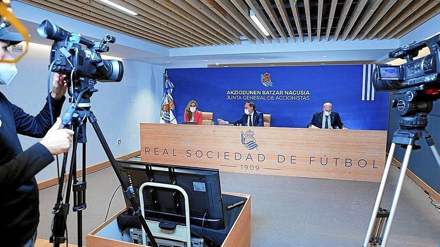 La Junta General de Accionistas del pasado año se desarrolló exclusivamente de forma telemática. Foto: N.G.