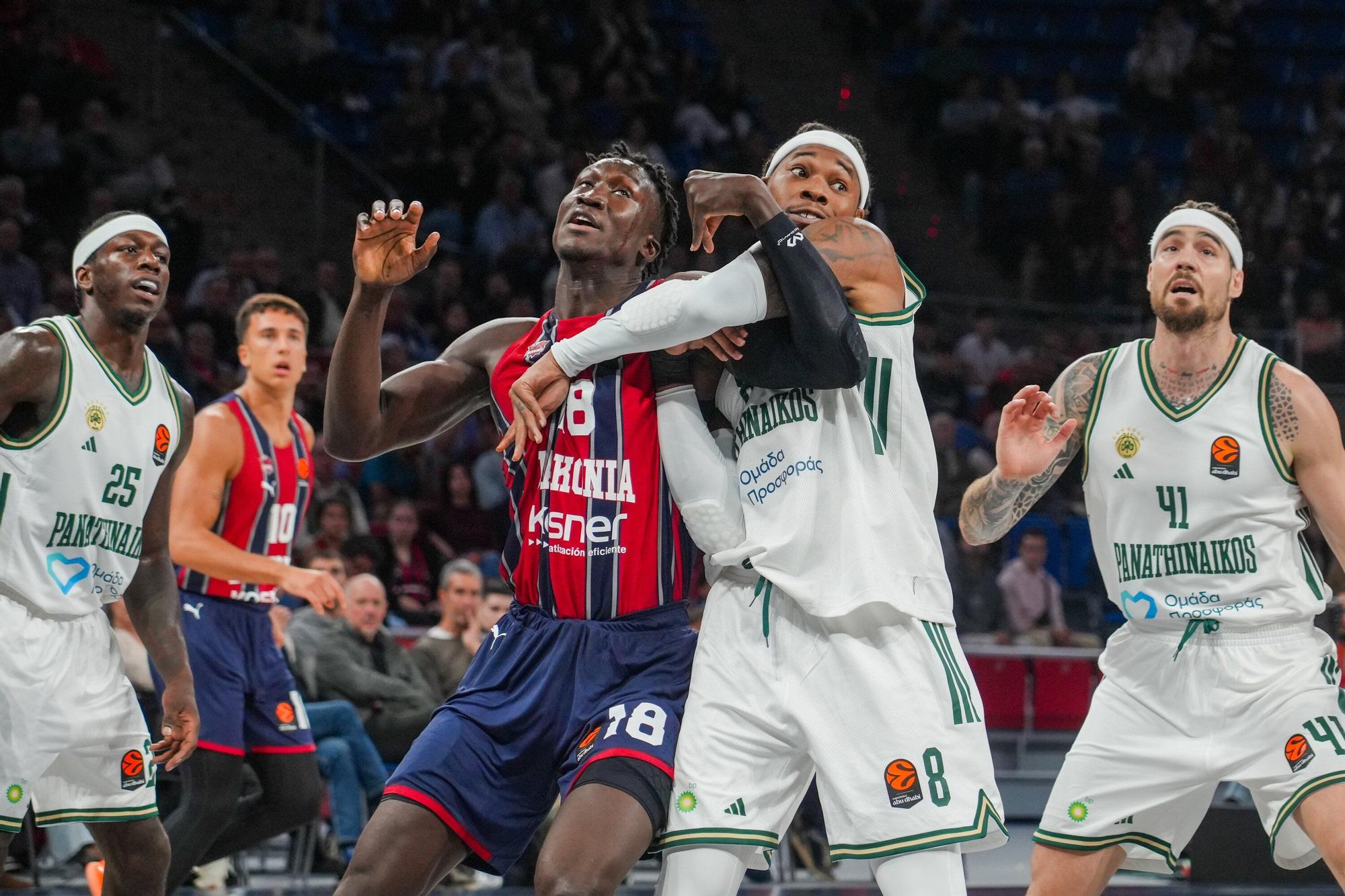 En imágenes: Todas las fotos del Baskonia-Panathinaikos