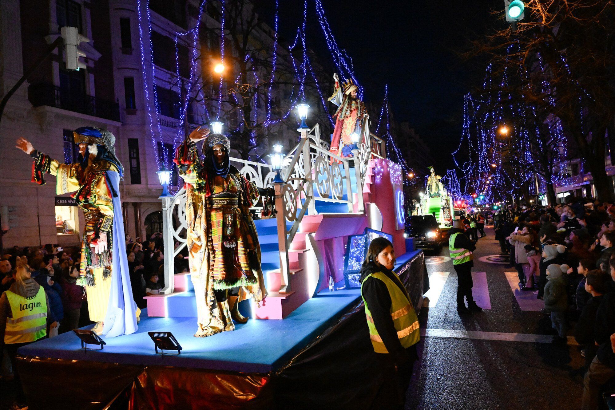 En imágenes: Así ha sido la Cabalgata de los Reyes Magos en Bilbao