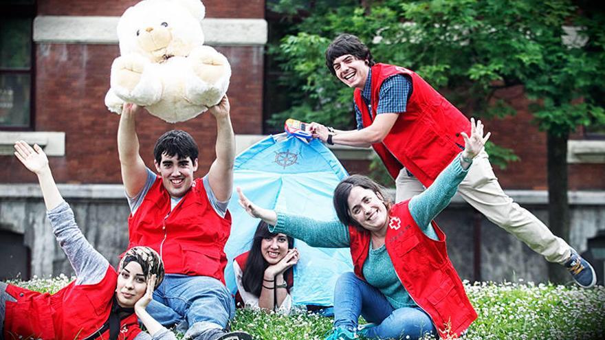 Voluntarios de Cruz Roja