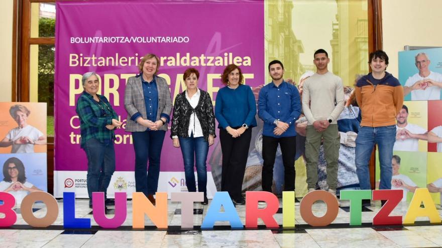 Portugalete aplaudirá hoy a lo mejor de su voluntariado