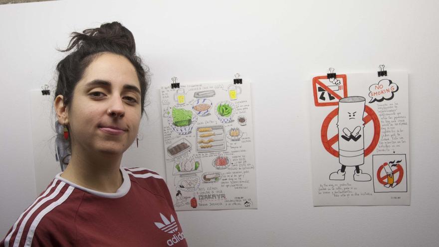 En imágenes: La ilustradora Amaia Arrazola