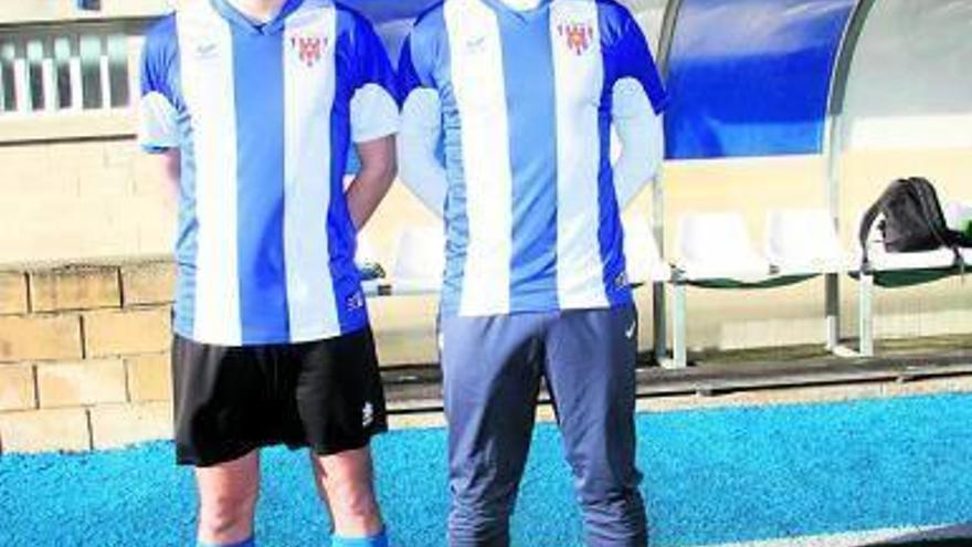 Herreros y Suárez ya se entrenan con el Izarra