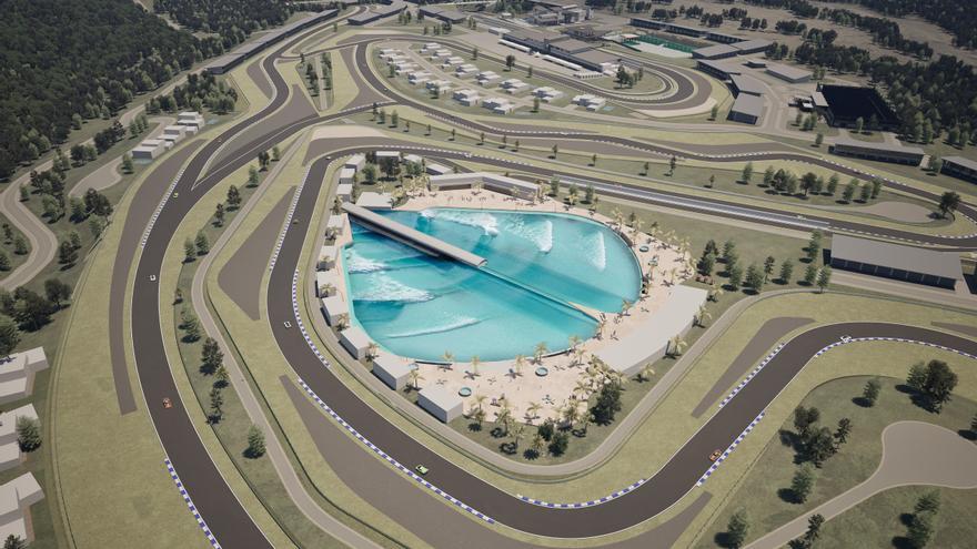 Wavegarden creará olas de surf en circuitos de motor