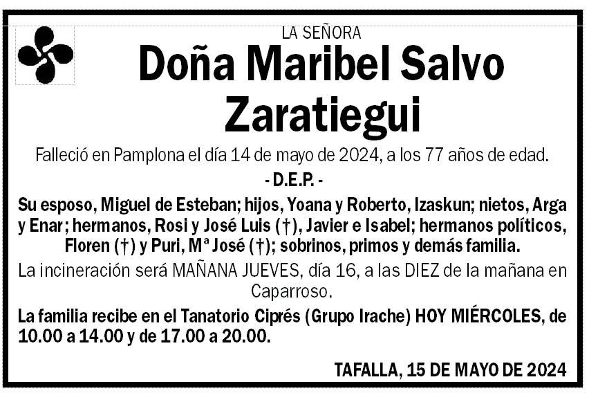 Maribel Salvo Zaratiegui