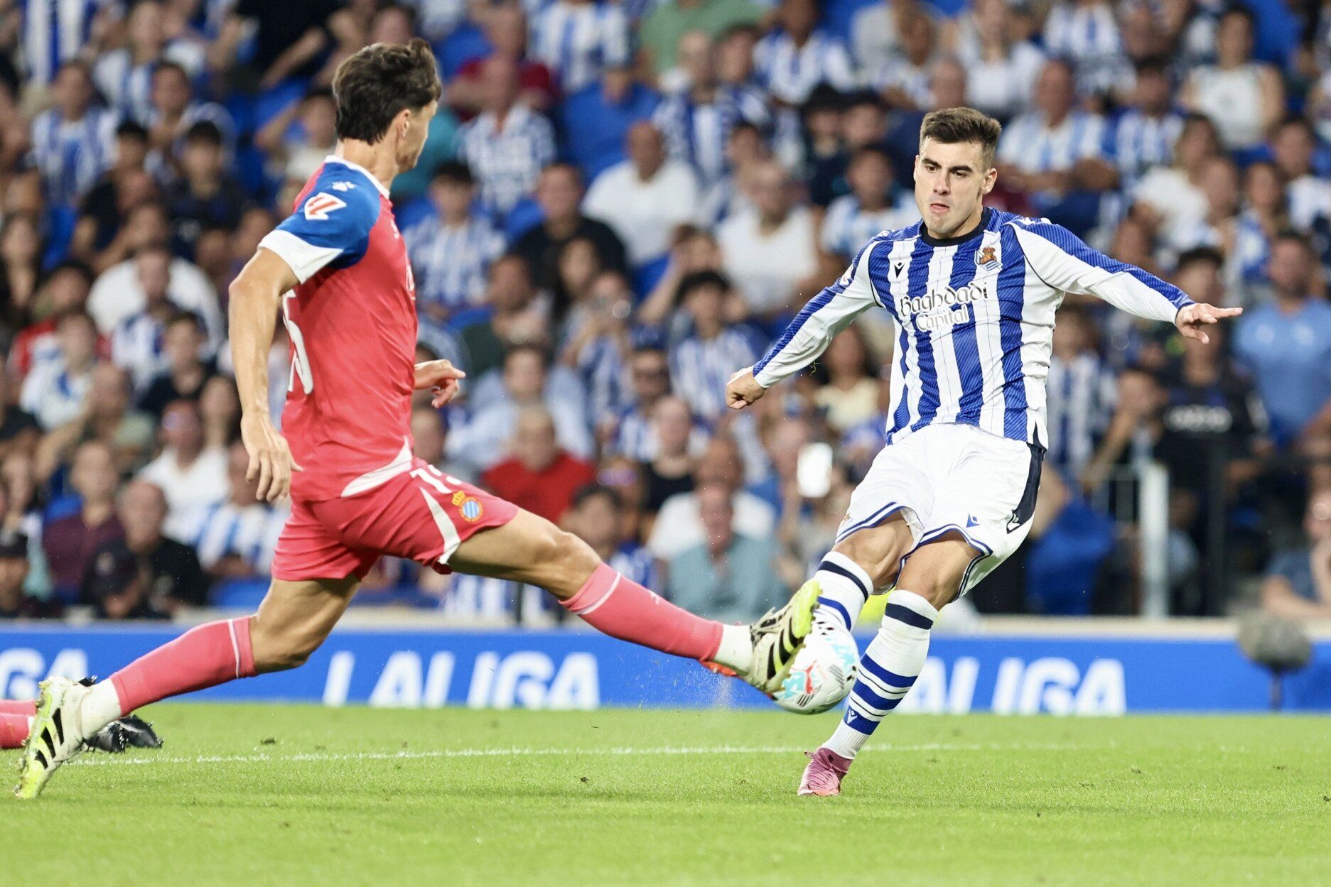 [Fotos] Partido loco en Anoeta de la Real Sociedad y el Espanyol