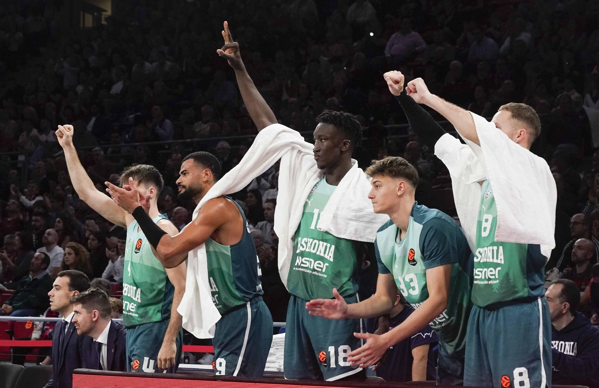 Las mejores imáganes del Baskonia 86-75 Anadolu Efes