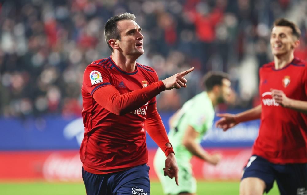 Imágenes del Osasuna-Athletic