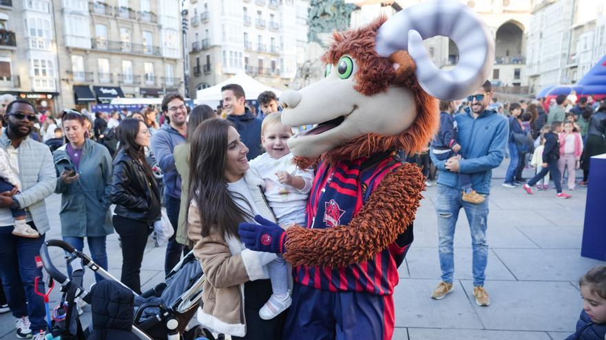 Fiesta baskonista en la Virgen Blanca