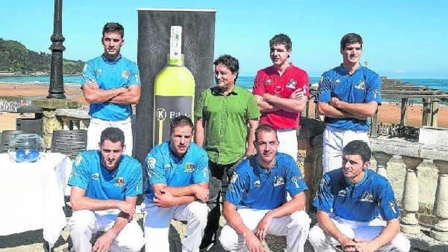Cartel de lujo para El Villa de Zarautz