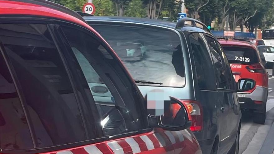 Denunciados un conductor en Pamplona positivo en cannabis y sin seguro y su hijo por ir de copiloto con hachís