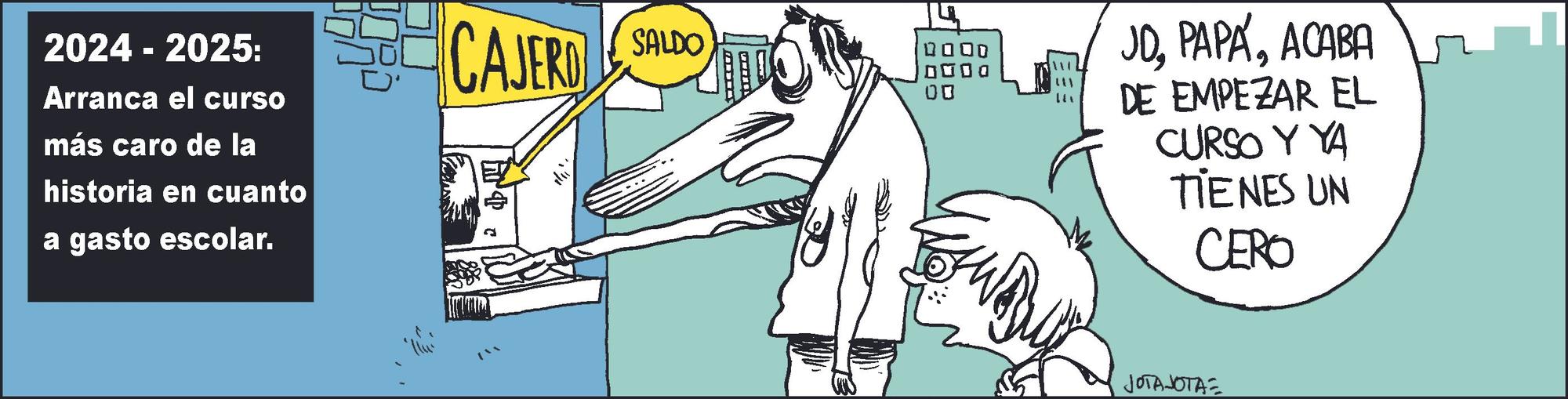 La tira de Jota Jota.