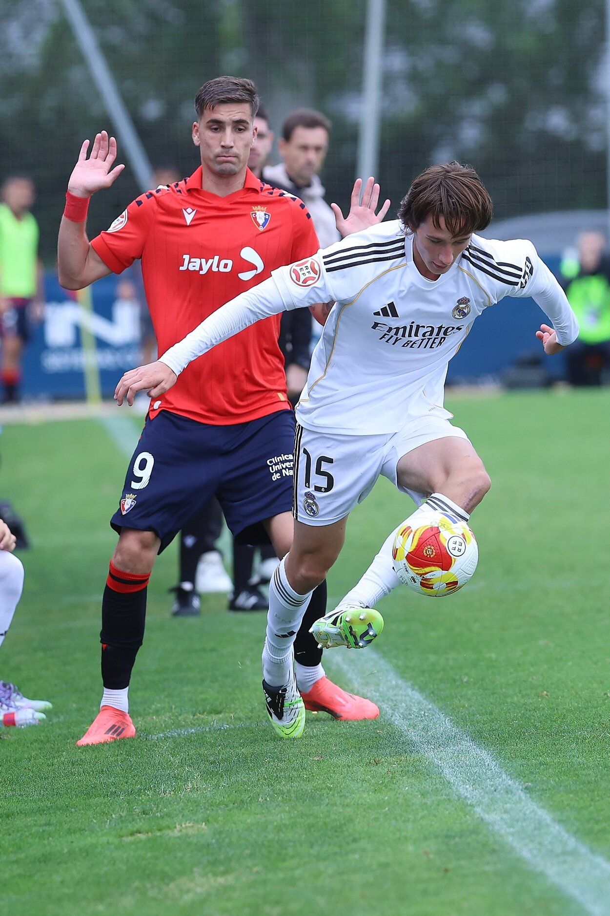 Fotos del Osasuna Promesas - Real Madrid Castilla