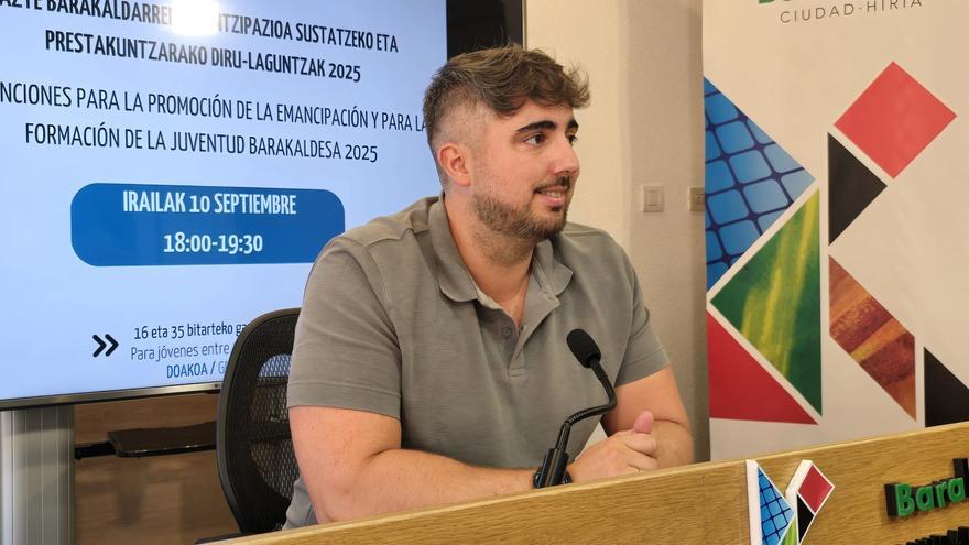 Barakaldo asesora a los jóvenes sobre las ayudas que pueden percibir