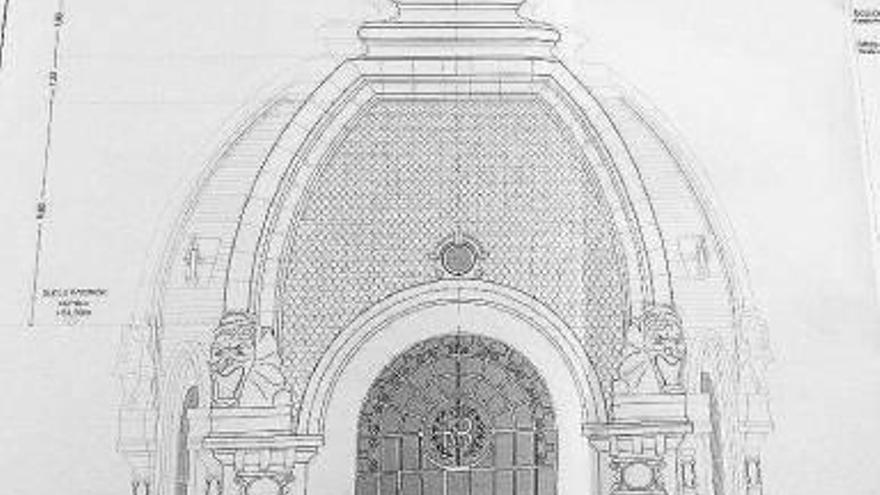 Reponer la cúpula del Bellas Artes costará 167.000 euros