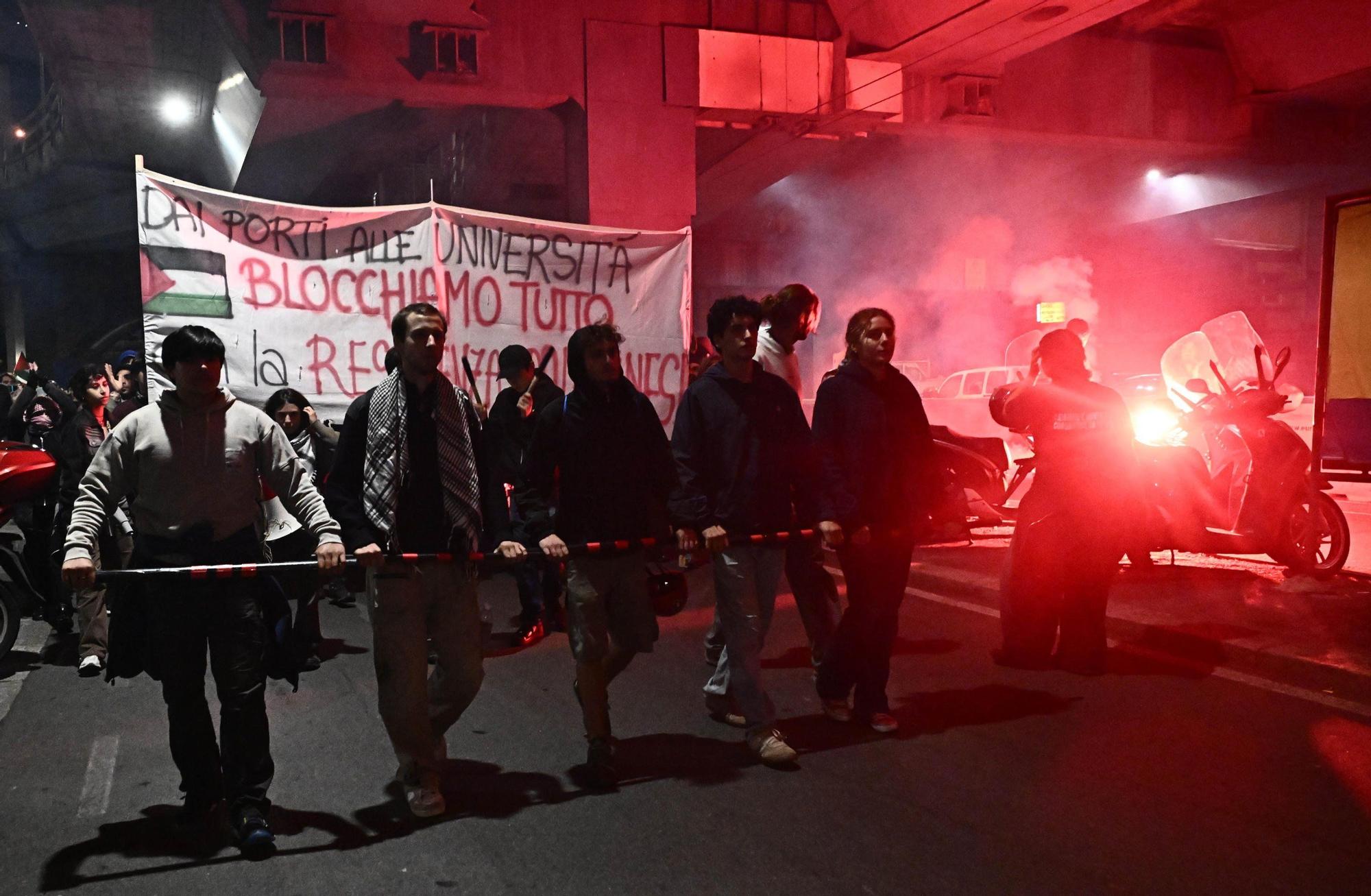 Protestas y disturbios tras la interceptación de la Flotilla Global Sumud