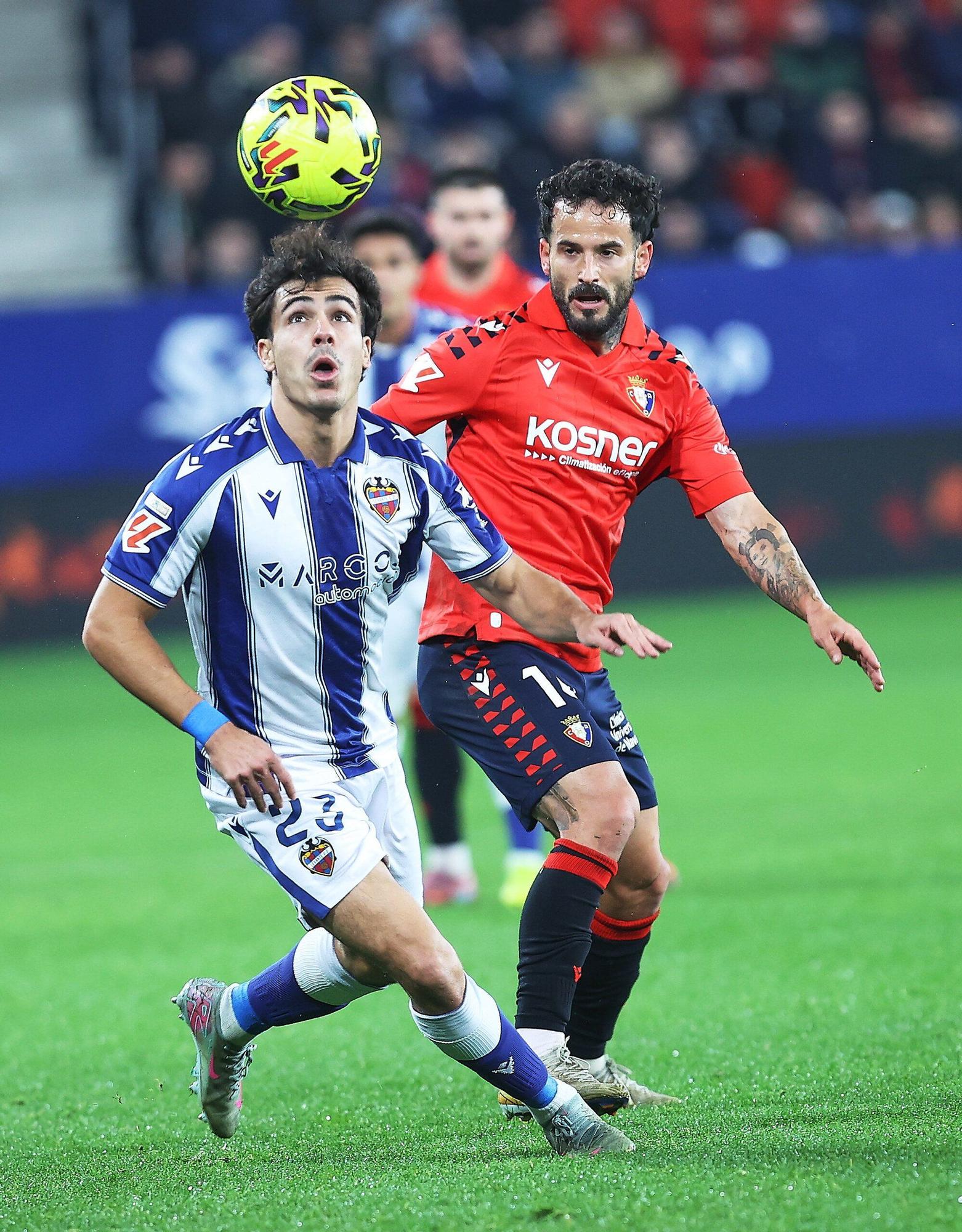 Fotos del partido Osasuna-Levante