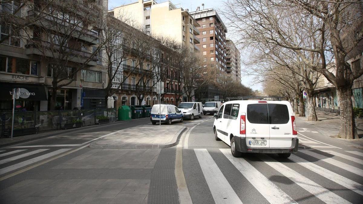 Vista de la calle Navas de Tolosa