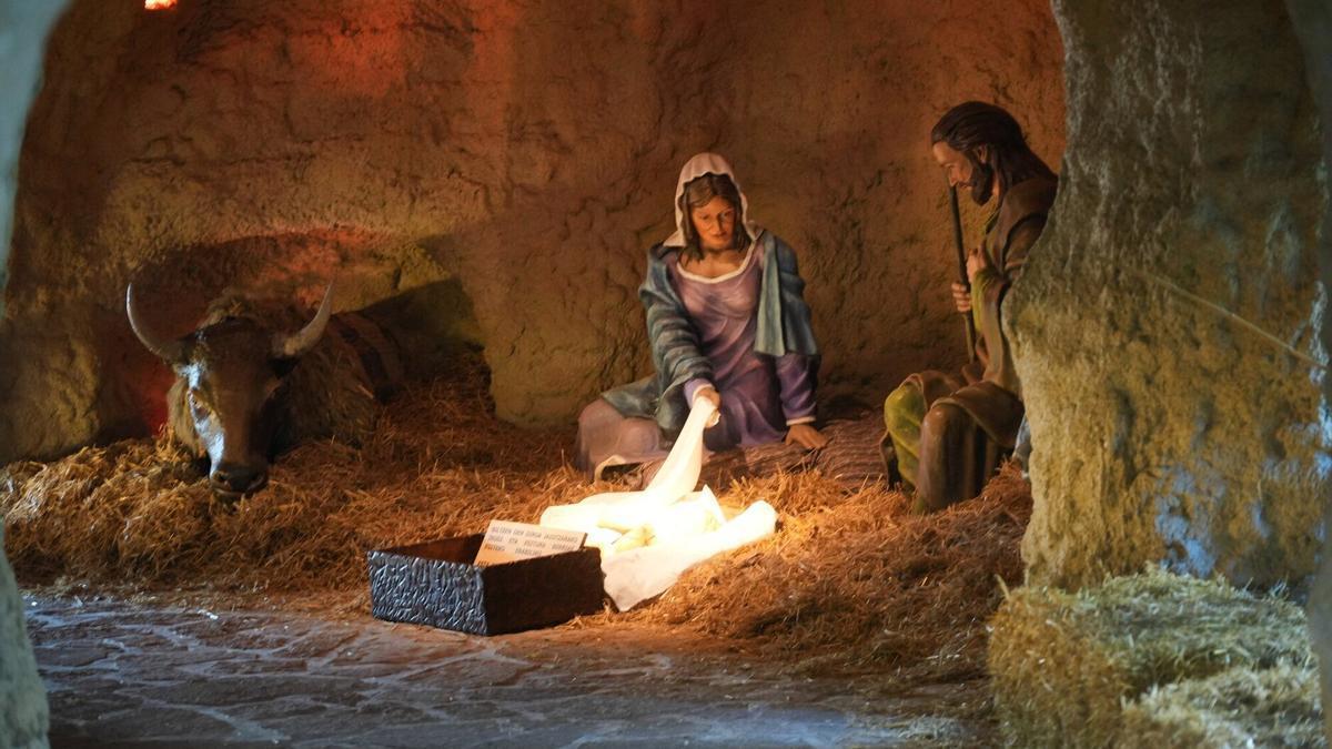 Imagen de un belén de archivo.