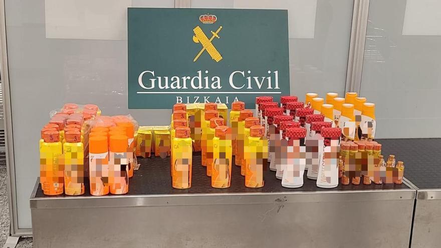 Intervienen 130 cremas sin garantías sanitarias en el aeropuerto de Bilbao