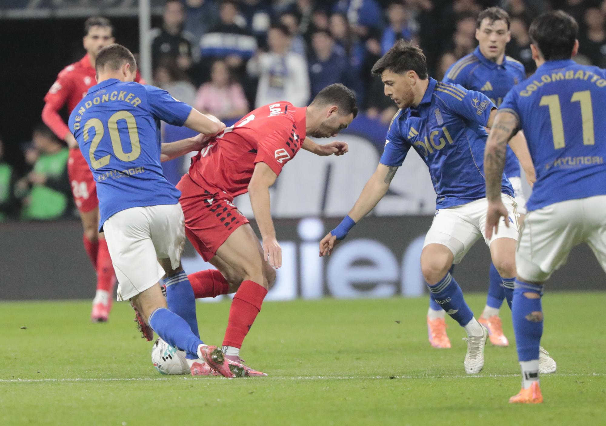 Las mejores fotos del Oviedo - Osasuna