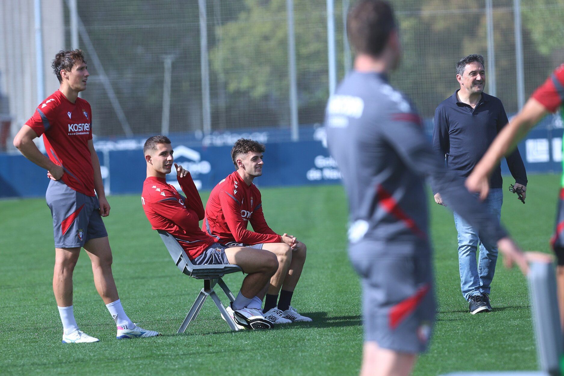 Fotos del entrenamiento de Osasuna (14/10/2025)