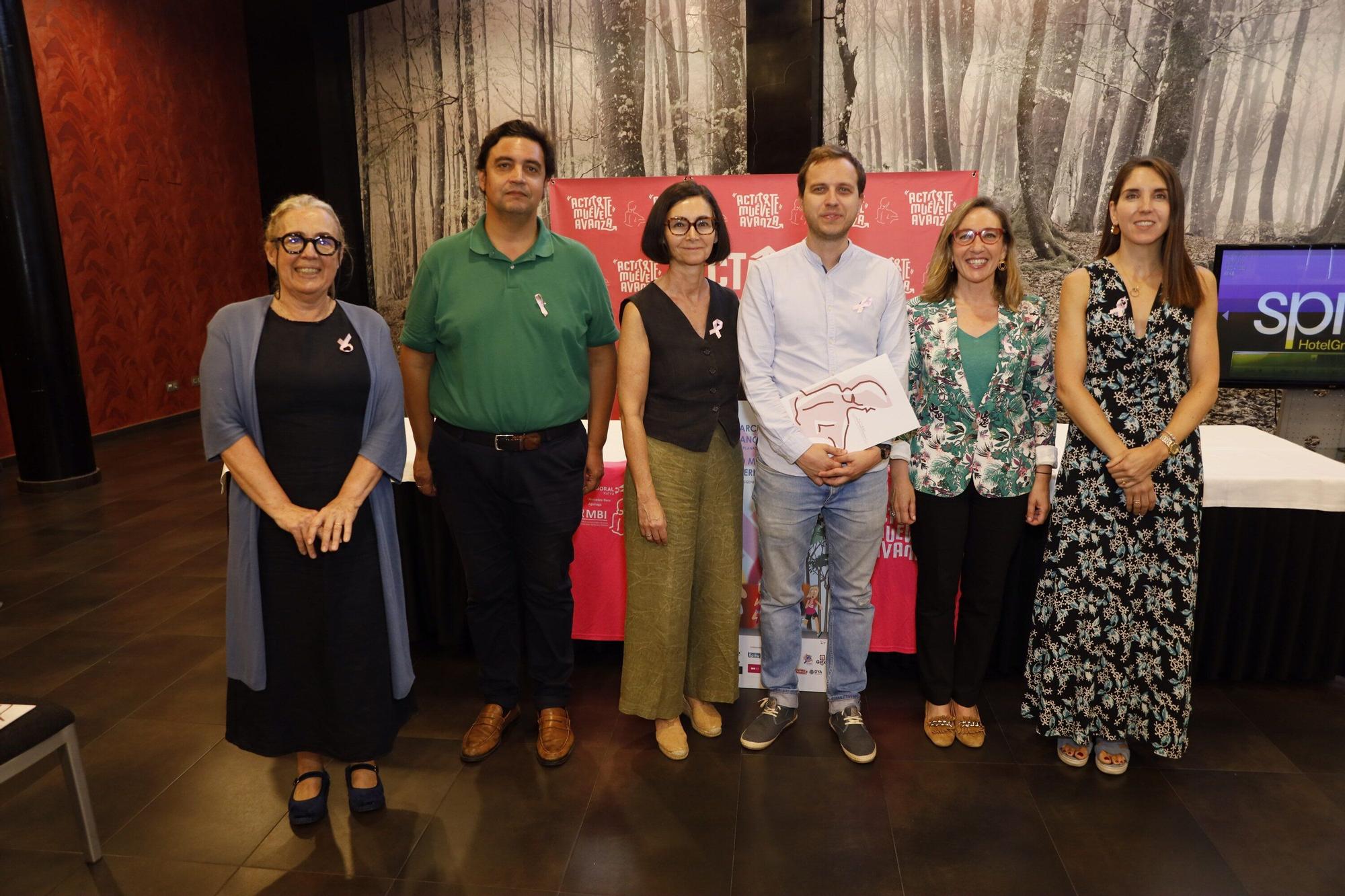Paula Garagalza, Esteban Goti, Ana Collía, Alvaro Pérez, Itxaso Erroteta y Eider Inunziaga.