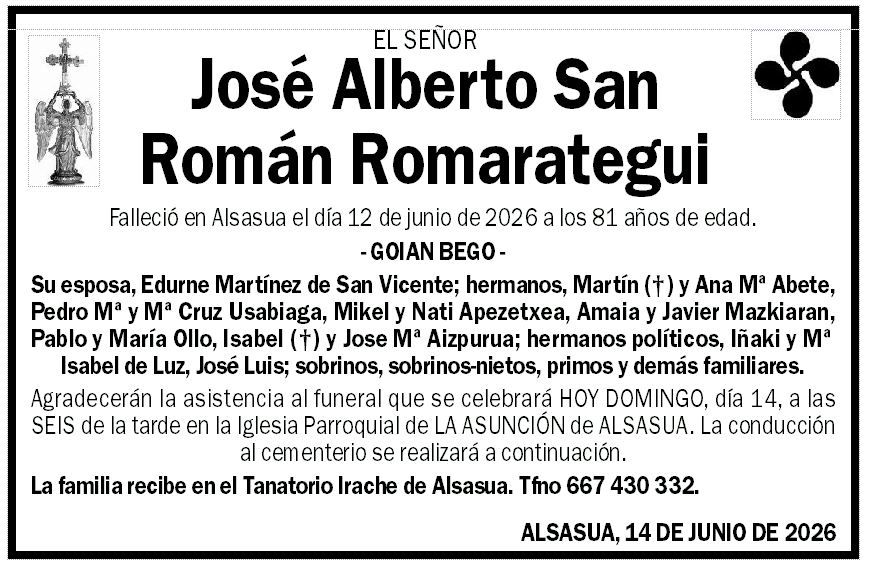 José Alberto San Román Romarategui