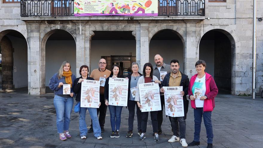 Andoain propone murales, proyecciones y teatro por el 25N