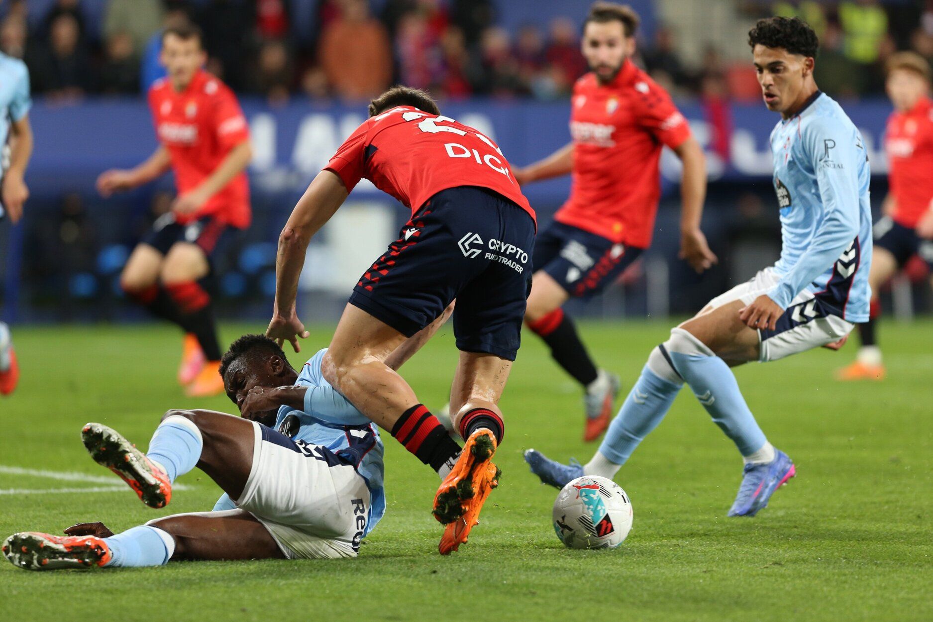 Mejores imágenes del Osasuna-Celta